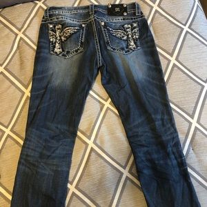 Miss Me distressed bootcut jeans